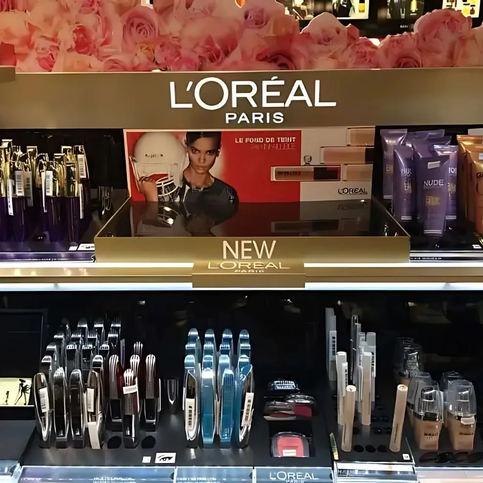 plv-balisage-rayon-loreal-empreinte-locale